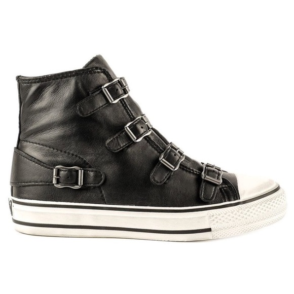 ♥️SOLD♥️ ASH Virgin Leather Hi-Top Sneakers - Picture 2 of 8